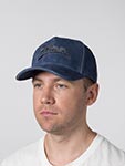 Бейсболка STETSON арт. 7757201 TRUCKER CAP DENIM LEATHER (синий)